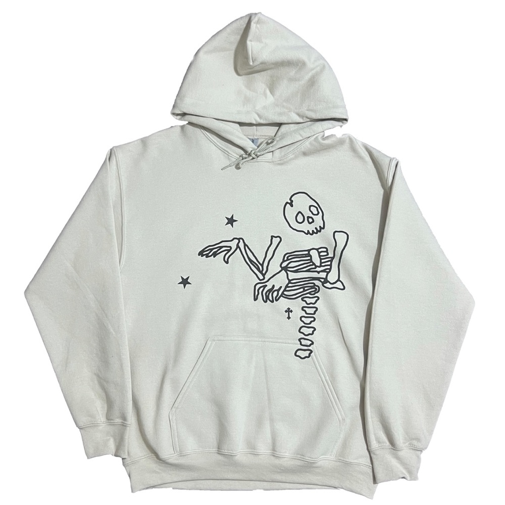 Custom Skelton thriller dance hoodie / Y2K cypher streetwear fashion